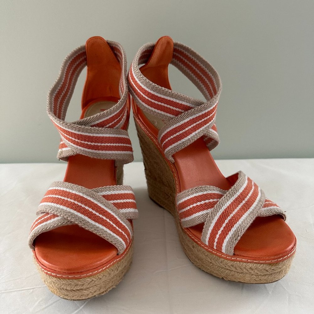MIA Espadrille Wedge sz 8